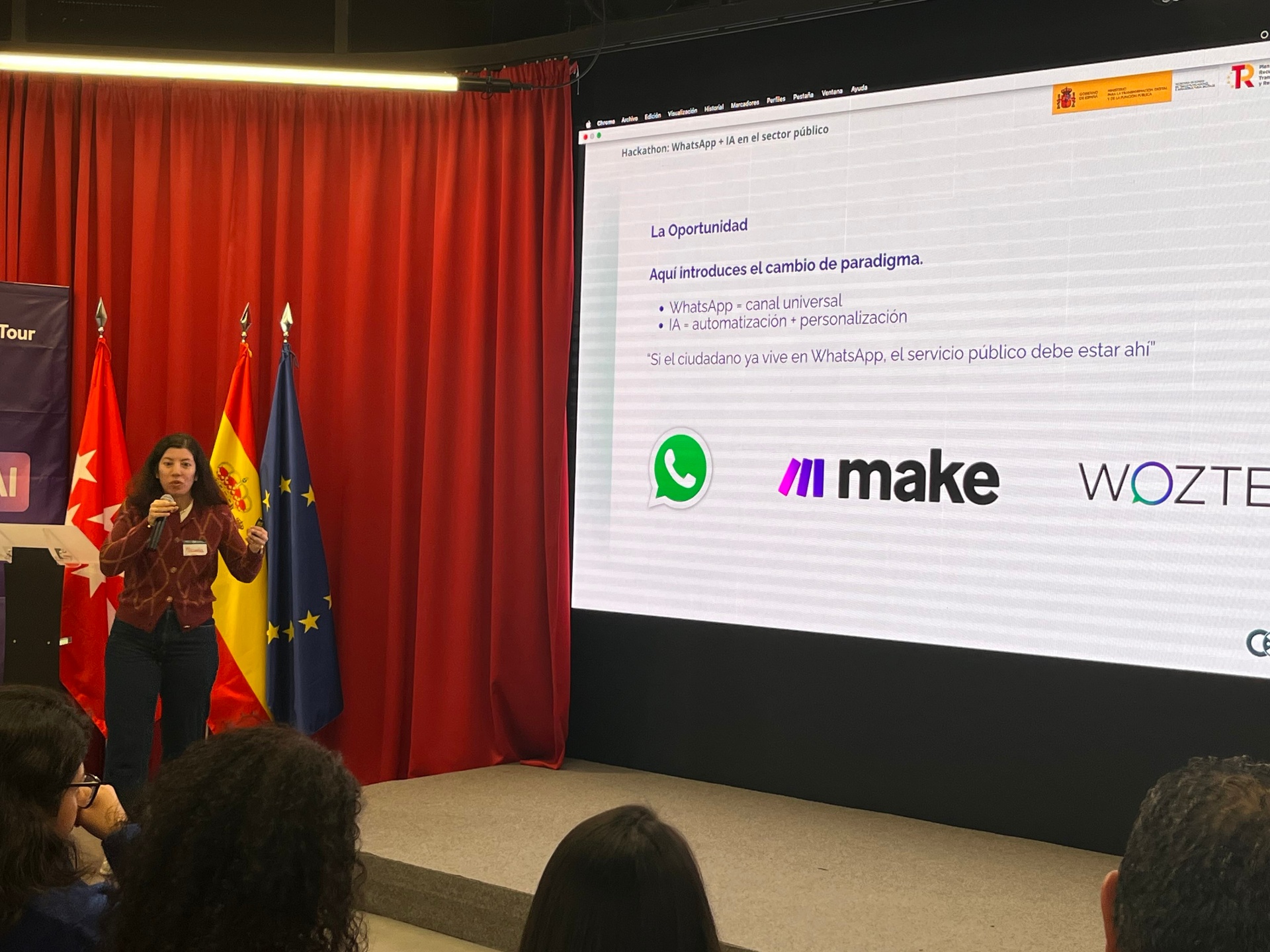 Hackathon WhatsApp + IA para Administraciones Públicas: La Revancha — Investor Edition - foto 1