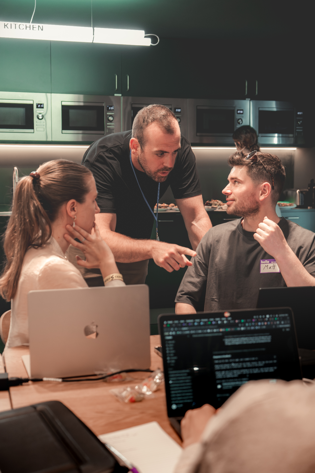 Mentoring during the Buildjam