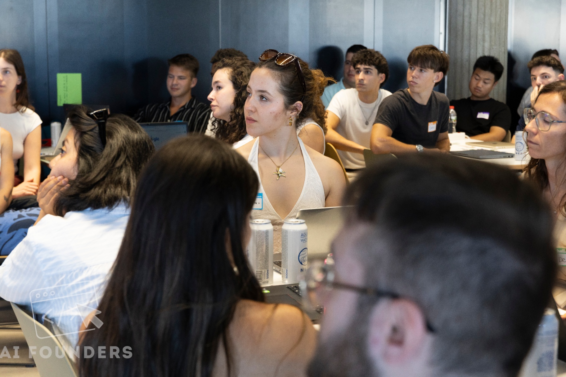 Participants paying attention during the talk