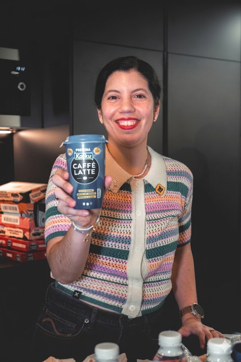 Participant smiling at Glovo